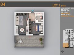 Titan, 2 camere, bloc intim, terasa generoasa